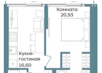 Продаю 2-ком. квартиру, 59.8 м2, Саки