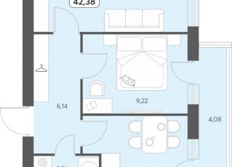 Продажа 2-комнатной квартиры, 42.38 м2, Северодвинск