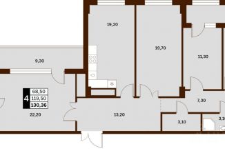 Продаю квартиру студию, 130.36 м2, Ставрополь, Ленинский район