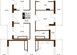 Продаю квартиру студию, 188.98 м2, Ставропольский край