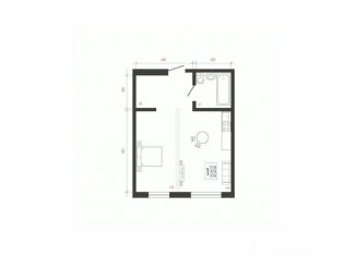 Продам 1-ком. квартиру, 37.9 м2, Иркутск