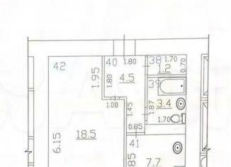 Продается однокомнатная квартира, 35.3 м2, Самара, улица Осипенко, 2А, Октябрьский район