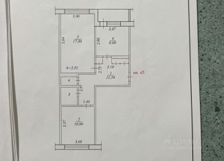 Продажа 2-ком. квартиры, 53 м2, Чебоксары, улица Богдана Хмельницкого, 113к1, Ленинский район