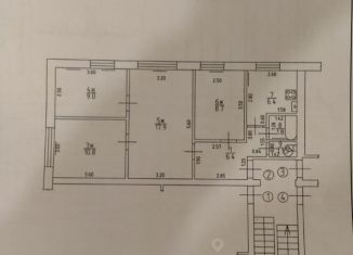 Продам четырехкомнатную квартиру, 63 м2, Советск, улица Гоголя, 7