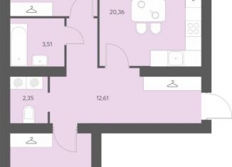 3-ком. квартира на продажу, 68.4 м2, Северодвинск