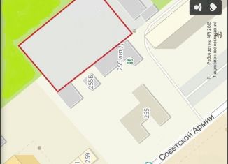 Земельный участок на продажу, 18 сот., Самара, Октябрьский район, улица Советской Армии, 253Д