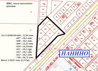 Продам участок, 120 сот., поселок Волховец