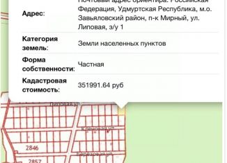 Земельный участок на продажу, 16 сот., Удмуртия
