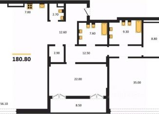 Продажа 2-комнатной квартиры, 180.8 м2, Самара, Самарская улица, 220