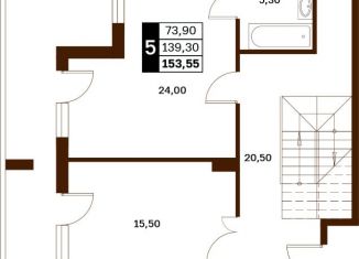 Продаю квартиру студию, 153.85 м2, Ставрополь