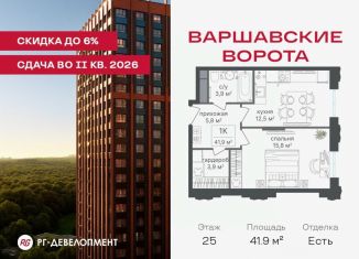 Офис на продажу, 41.6 м2, Москва, Варшавское шоссе, 141В, метро Академика Янгеля