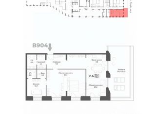 Продается двухкомнатная квартира, 113.3 м2, Алтайский край