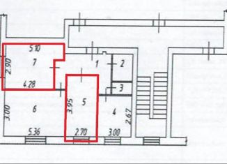 Продается комната, 61.1 м2, Псковская область, посёлок Дубрава-1, 1