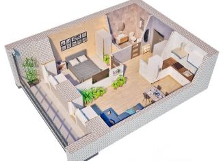 Продажа 2-ком. квартиры, 48.8 м2, Благовещенск