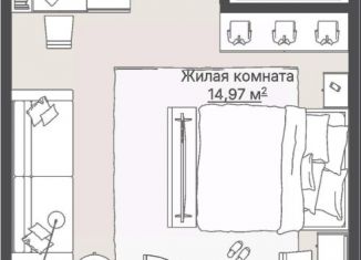 Продам 1-ком. квартиру, 34.33 м2, Кемеровская область