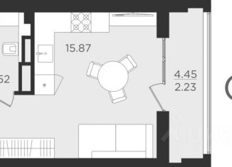 Продажа 1-ком. квартиры, 26.91 м2, Калининград, улица Старшины Дадаева, 55к2