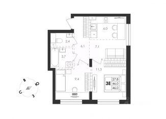 Продам 4-комнатную квартиру, 68 м2, Воронежская область