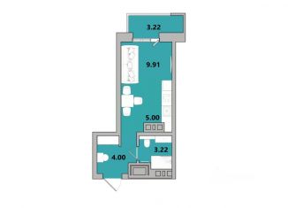 Квартира на продажу студия, 25.35 м2, Иркутск