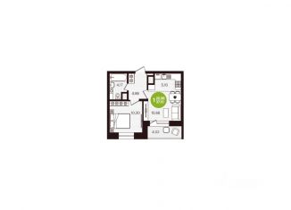 Продается 1-комнатная квартира, 37.1 м2, Чувашия