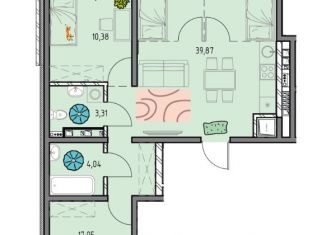 Продается 4-ком. квартира, 77.55 м2, Иркутская область