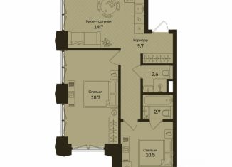 Продам 2-комнатную квартиру, 58.9 м2, Москва, САО