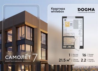 Продаю квартиру студию, 21.5 м2, Краснодар