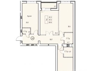 Продажа квартиры, 101 м2, Саратовская область