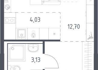 Продаю квартиру студию, 25.91 м2, Москва, метро Бунинская аллея