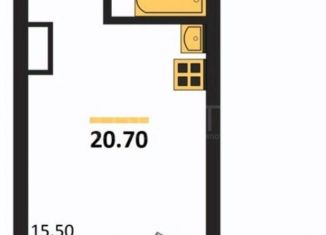 Продается квартира студия, 20.7 м2, Воронеж, Коминтерновский район, проспект Труда, 93к2