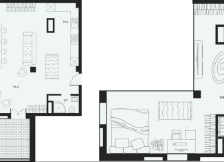 Продаю 2-ком. квартиру, 172 м2, Дагестан