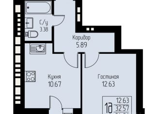 Продам 1-комнатную квартиру, 34.86 м2, Саранск