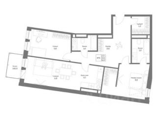 Продаю 3-ком. квартиру, 96.29 м2, Татарстан