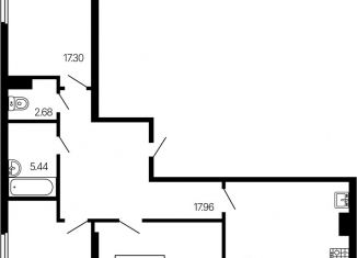 Продается 3-комнатная квартира, 95.52 м2, Самара, Октябрьский район