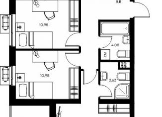 Продается 3-комнатная квартира, 100.51 м2, Крым