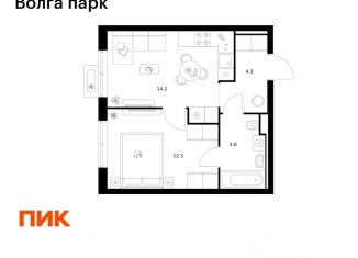 Продается 1-ком. квартира, 35.6 м2, Ярославль