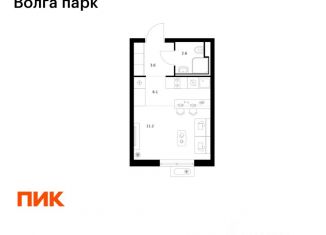 Продам квартиру студию, 23.5 м2, Ярославская область