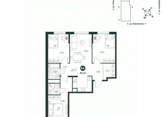 Продажа 4-ком. квартиры, 82.42 м2, Тюменская область